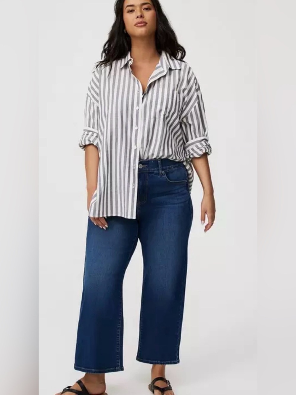 NWT Torrid crop bombshell wide ankle super soft jeans size 20